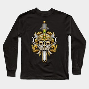 Balinese Barong-Hanoman 1.4 Long Sleeve T-Shirt